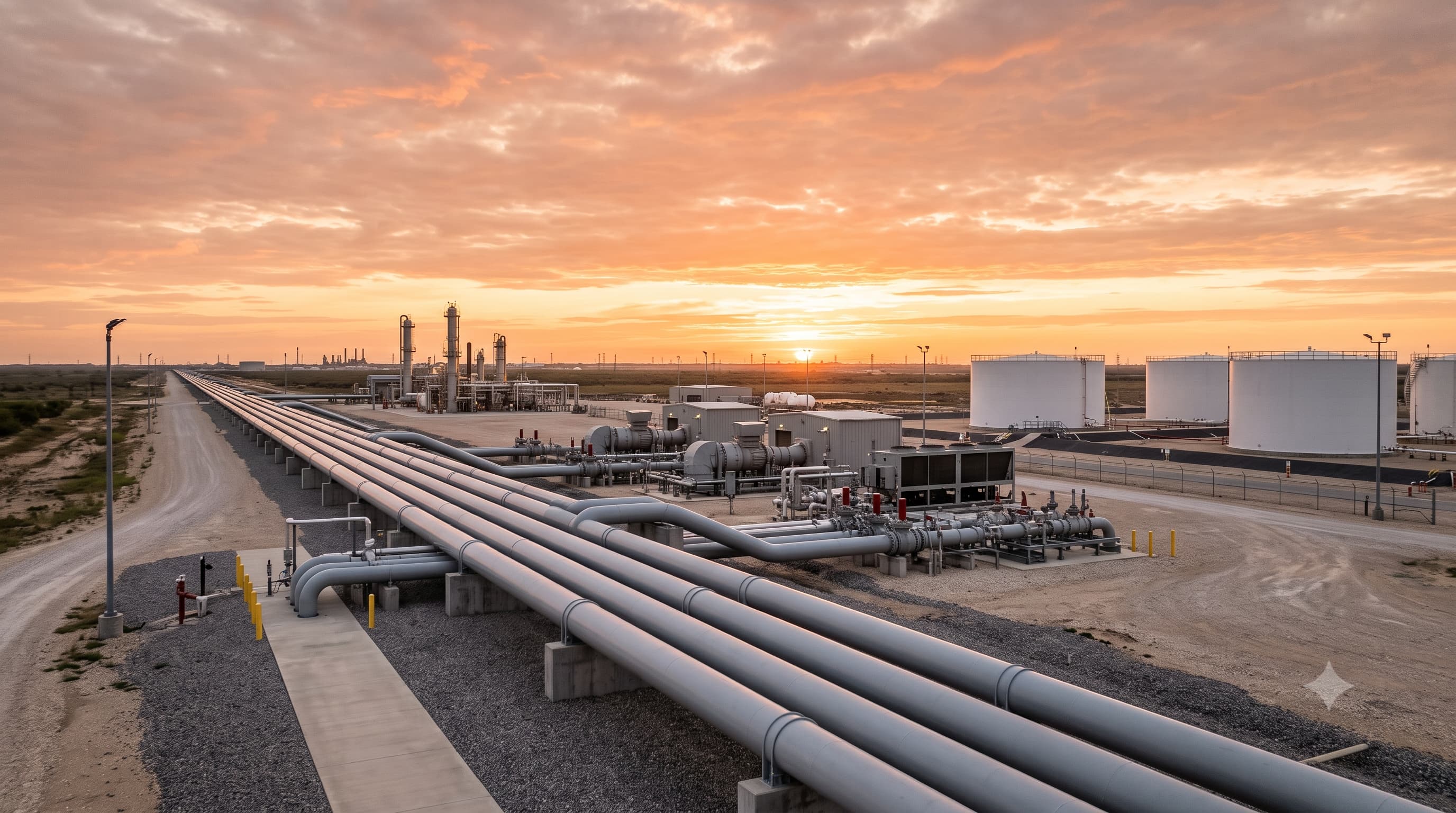Major U.S. midstream energy pipeline infrastructure representing EPD, MPLX, ET, and WMB.